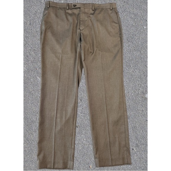 Lauren Ralph Lauren Other - Lauren Ralph Lauren Norton Dress Pants Men's 38W x30L Brown Flat Front Stretch